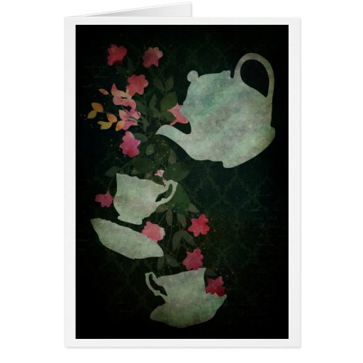 Tea Time Greeting Card