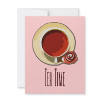 Tea Time invitations by TotallyRandom Tea Time invitations