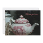 Tea Time Personalized Invitations