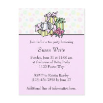 Tea Time Invitations postcards