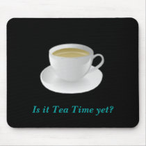 Tea Time mousepad mousepads