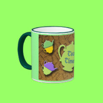 Tea Time Orange mug mugs