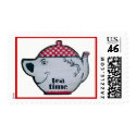 Tea Time postage by Lesleysloft Tea Time postage