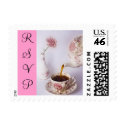 Tea Time small, RSVP stamp