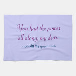 Tea Towel - power my dear