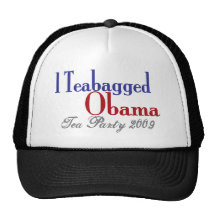 Teabag Obama (Tea Party 2009) Hat