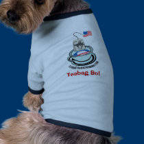 TeabagBarackObama.com Doggie Shirt pet clothing