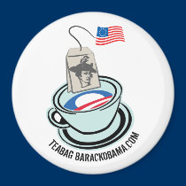 TeabagBarackObama.com Magnet