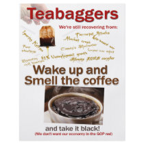 Teabaggers Smell the Coffee Flyer