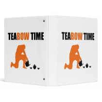 Teabow Time Tea Set Football Prayer Vinyl Binders