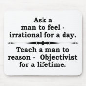 Teach a man... mousepad