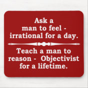 Teach a man... mousepad