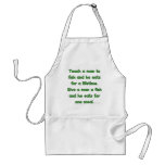 Teach A Man To Fish Aprons