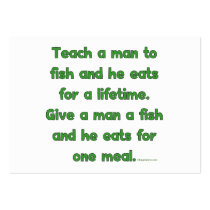 Teach A Man To Fish