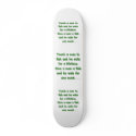 Teach A Man To Fish Skate Deck