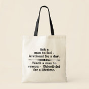 Teach a man... tote