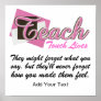 Teach and Touch Lives by SRF Poster