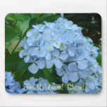Teach Learn Share Teachers mousepad Hydrangeas