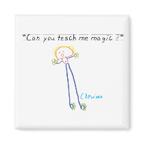 "Teach me magic"  magnet magnets