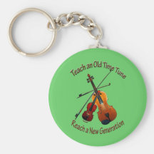Teach Old Time Tune - Keychain