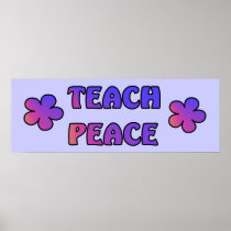 Teach Peace Poster