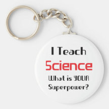 Teach science key chain