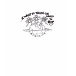 Teach the World to Hoop t-shirts