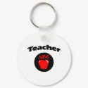 Teacher (Apple) keychains by CelebrationZazzle Teacher (Apple) keychains