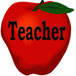 Teacher Apple Pin photo sculptures