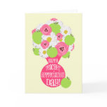 Teacher Appreciation Day - Green Apple Bouquet cards