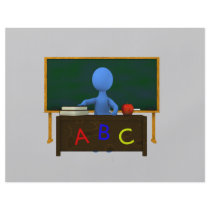 Teacher at Desk flyers