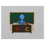 Teacher at Desk flyers