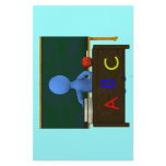 Teacher at Desk Personalized Stationery