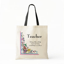 Teacher Canvas Bag