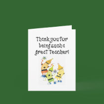 teacher card