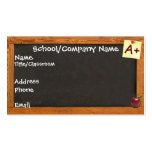 Teacher Chalkboard Business Card