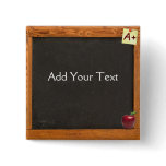 Teacher Chalkboard Button