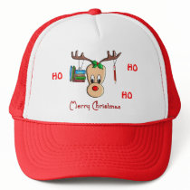 Teacher Christmas Reindeer--Adorable Gifts Mesh Hat