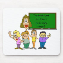 teacher_clipart_8, You can't scare me. I teach ... mousepads by countrybelle2004 teacher_clipart_8, You can't scare me. I teach ... mousepads