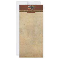 Teacher - First day of school Rack Card Template