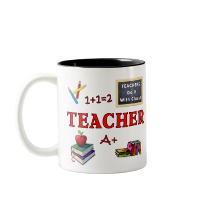 Teacher Gift Mug Teachers Do It With Class by bonfire46
