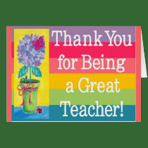 Teacher gifts cards