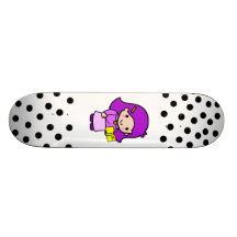 Teacher Girl Custom Skateboard