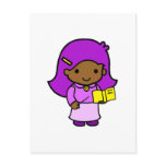 Teacher Girl Post Card