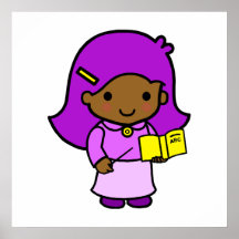 Teacher Girl Poster