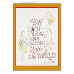 Teacher Greeting Card