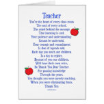 Teacher Greeting Cards