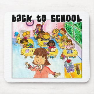 Teacher in Classroom Mousepad mousepad