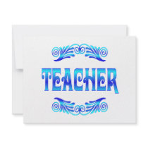 TEACHER invitations