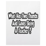 Teacher Joke...Two Thumbs letterhead